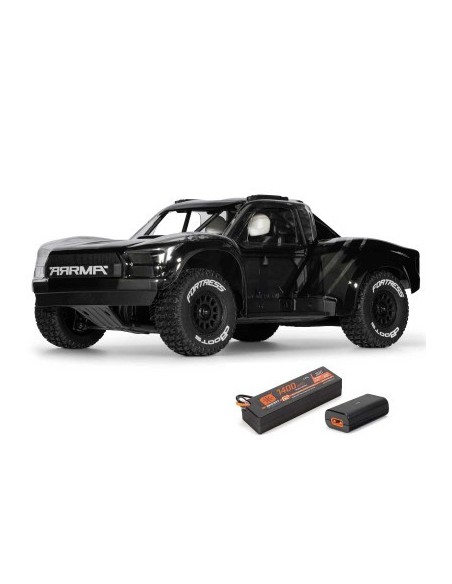 1-16 MOJAVE GROM 4X4 RTA KIT Brushed Desert Truck (Battery & Charger Included) Clear-Black
