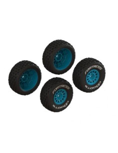 zoom_out_map dBoots 'FORTRESS' Glued Tire Set Blue (2 Pairs)