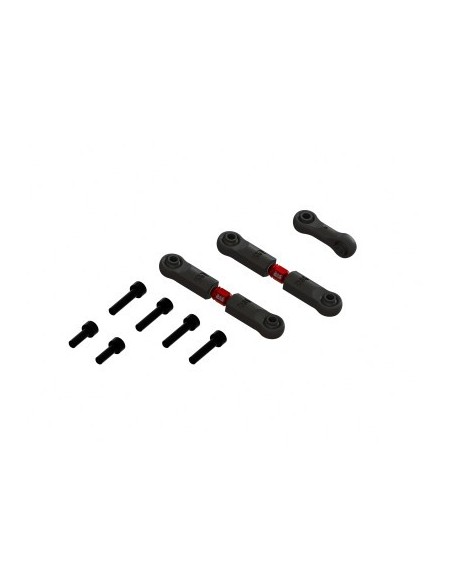 Aluminum Adjustable Steering Links Set B (2): GROM