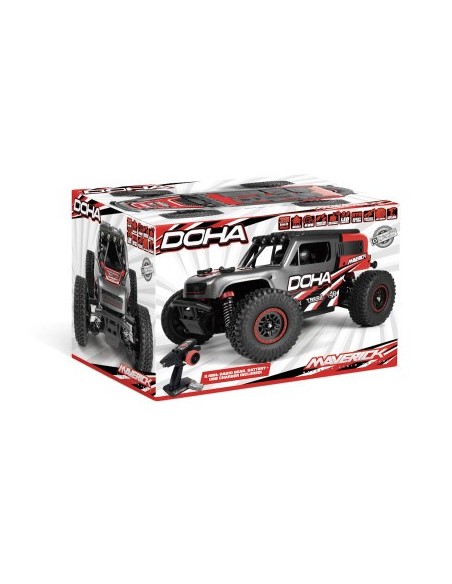 Maverick RC Maverick Doha 1/20 4WD Electric Truck - Red