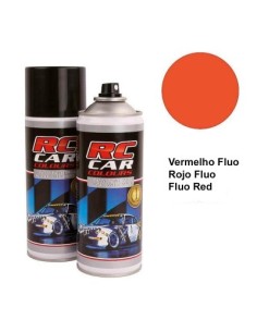 Tinta lexan vermelho fluo 150ml