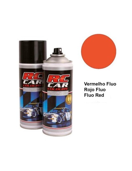 Tinta lexan vermelho fluo 150ml