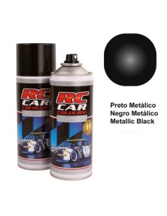 Tinta lexan negro metalizado 150 ml