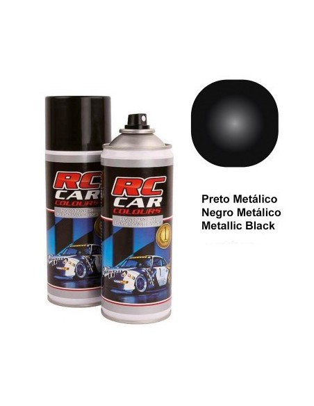 Tinta lexan negro metalizado 150 ml