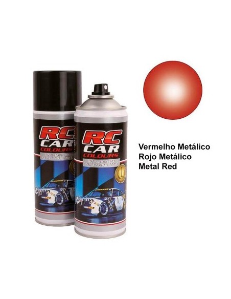 Tinta lexan vermelho metalizado 150 ml