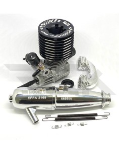 FX G501 TUNED BLACK - COMBO: MOTOR + ESCAPE 2168 + CODO GT 2