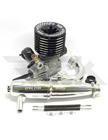 FX K303 TUNED-COMBO: MOTOR + ESCAPE 2169 + CODO -MEDIUM
