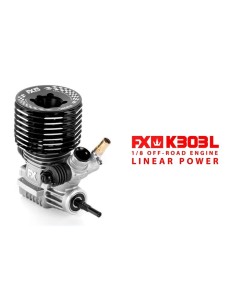 MOTOR FX K303L TUNED-LINEAR 3 PUERTOS DLC, RODAMIENTO CERAMICO, EQUILIBRADO