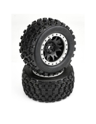 1-5 Badlands MX43 Pro-Loc F-R X-MAXX MTD 24mm Blk-Gry Impulse (2)