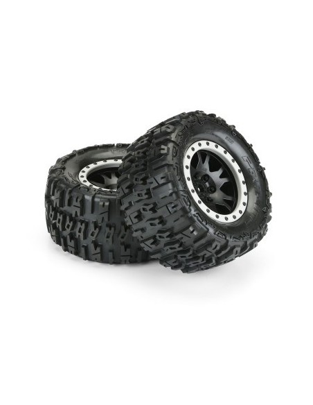 1-5 Trencher Pro-Loc F-R 4.3" X-MAXX MTD 24mm Blk-Gry Impulse (2)