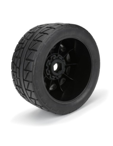1-6 Menace HP BELTED F-R 5.7” Tires MTD 24mm Black Raid 8x48 Hex (2)