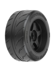 1-7 Toyo Proxes R888R S3 Rear 53-107 2.9" BELTED Mounted 17mm 5-Spoke (2)