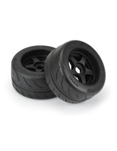 1-7 Toyo Proxes R888R S3 Rear 53-107 2.9" BELTED Mounted 17mm 5-Spoke (2) 2
