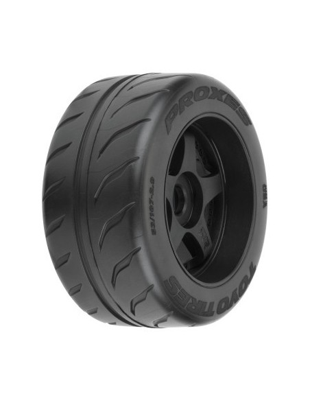 1-7 Toyo Proxes R888R S3 Rear 53-107 2.9" BELTED Mounted 17mm 5-Spoke (2)