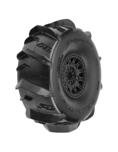 1-7 Dumont Sand-Snow F-R Tires MTD 17mm Black Raid (2): Mojave-UDR