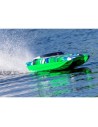 Red-Blue DCB M41 Widebody: Brushless 40" Race Boat with TQi™ Traxxas Link™ Enabled 2.4GHz Radio System & Traxxas Stabil