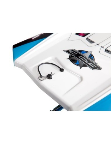 Red-Blue DCB M41 Widebody: Brushless 40" Race Boat with TQi™ Traxxas Link™ Enabled 2.4GHz Radio System & Traxxas Stabil
