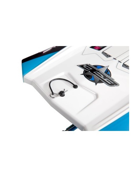Red-Blue DCB M41 Widebody: Brushless 40" Race Boat with TQi™ Traxxas Link™ Enabled 2.4GHz Radio System & Traxxas Stabil