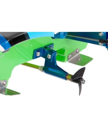 Red-Blue DCB M41 Widebody: Brushless 40" Race Boat with TQi™ Traxxas Link™ Enabled 2.4GHz Radio System & Traxxas Stabil
