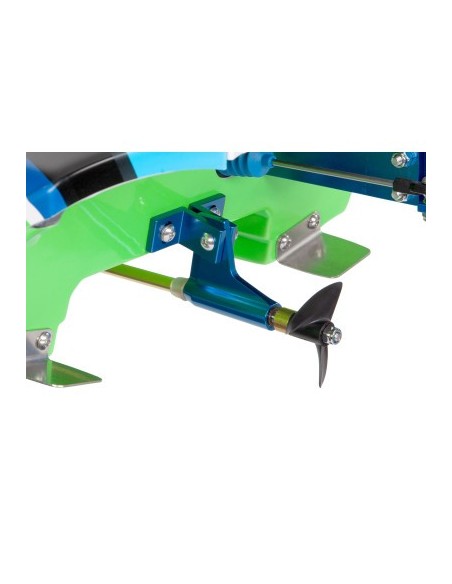 Red-Blue DCB M41 Widebody: Brushless 40" Race Boat with TQi™ Traxxas Link™ Enabled 2.4GHz Radio System & Traxxas Stabil