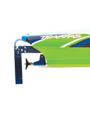 copia de GREEN-BLUE DCB M41 Widebody: Brushless 40" Race Boat with TQi™ Traxxas Link™ Enabled 2.4GHz Radio System & Traxxas