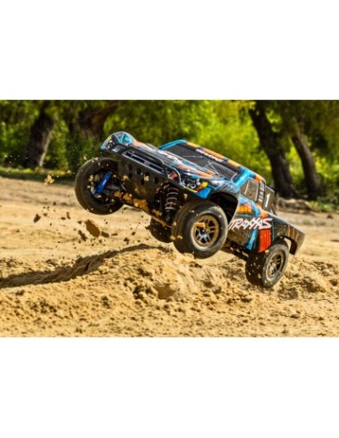 Green Slash® 4X4 Ultimate: 1-10 Scale 4WD Brushless Short Course Truck with TQi™ Radio System Traxxas Link™ Wireless M