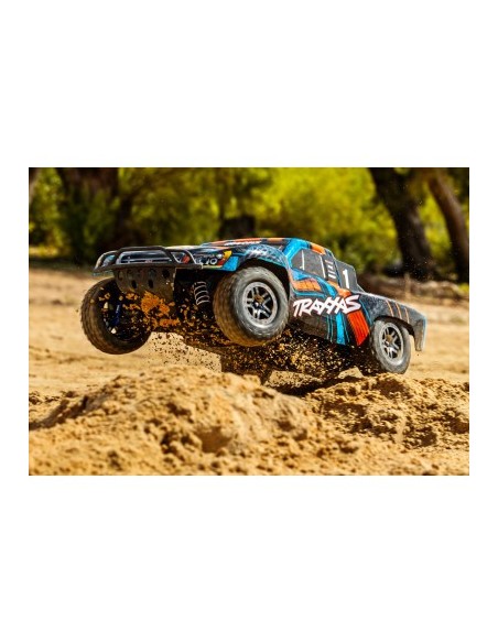 Green Slash® 4X4 Ultimate: 1-10 Scale 4WD Brushless Short Course Truck with TQi™ Radio System Traxxas Link™ Wireless M