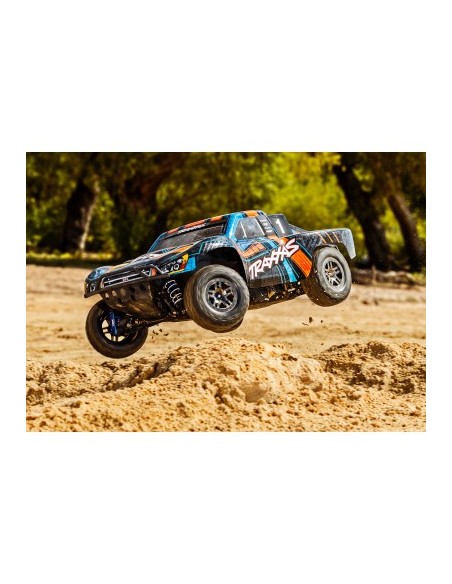 Green Slash® 4X4 Ultimate: 1-10 Scale 4WD Brushless Short Course Truck with TQi™ Radio System Traxxas Link™ Wireless M
