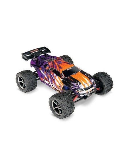 Blue E-Revo® VXL: 1-16-Scale 4WD Brushless Monster Truck with TQi™ Traxxas Link™ Enabled 2.4GHz Radio System & Traxxas S