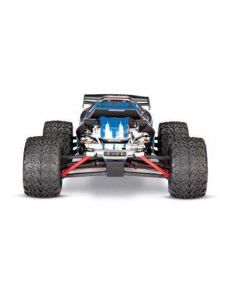 Blue E-Revo® VXL: 1-16-Scale 4WD Brushless Monster Truck with TQi™ Traxxas Link™ Enabled 2.4GHz Radio System & Traxxas S