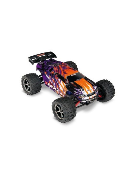 Blue E-Revo® VXL: 1-16-Scale 4WD Brushless Monster Truck with TQi™ Traxxas Link™ Enabled 2.4GHz Radio System & Traxxas S