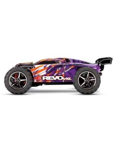 Blue E-Revo® VXL: 1-16-Scale 4WD Brushless Monster Truck with TQi™ Traxxas Link™ Enabled 2.4GHz Radio System & Traxxas S