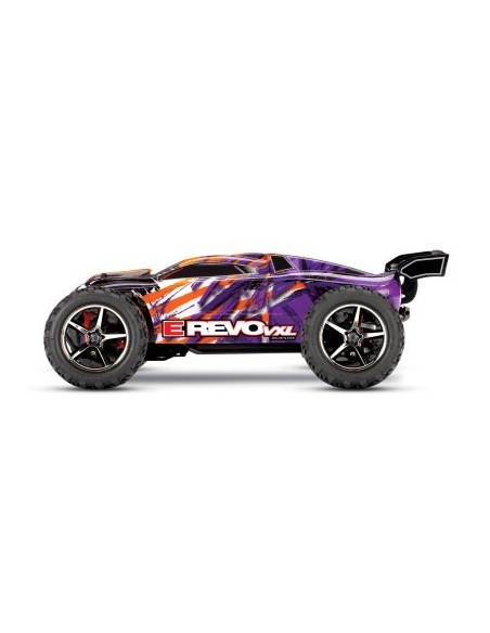 Blue E-Revo® VXL: 1-16-Scale 4WD Brushless Monster Truck with TQi™ Traxxas Link™ Enabled 2.4GHz Radio System & Traxxas S