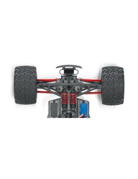 Blue E-Revo® VXL: 1-16-Scale 4WD Brushless Monster Truck with TQi™ Traxxas Link™ Enabled 2.4GHz Radio System & Traxxas S