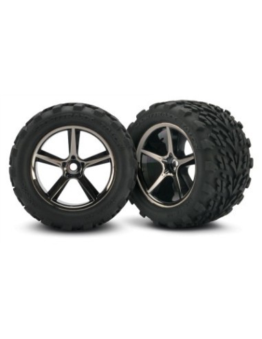 Blue E-Revo® VXL: 1-16-Scale 4WD Brushless Monster Truck with TQi™ Traxxas Link™ Enabled 2.4GHz Radio System & Traxxas S