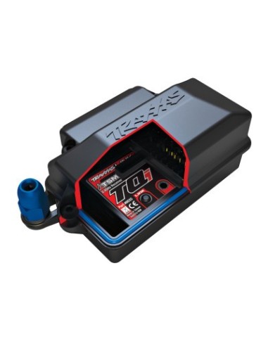 Blue E-Revo® VXL: 1-16-Scale 4WD Brushless Monster Truck with TQi™ Traxxas Link™ Enabled 2.4GHz Radio System & Traxxas S