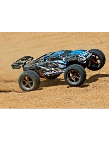 copia de Purple E-Revo® VXL: 1-16-Scale 4WD Brushless Monster Truck with TQi™ Traxxas Link™ Enabled 2.4GHz Radio System & T