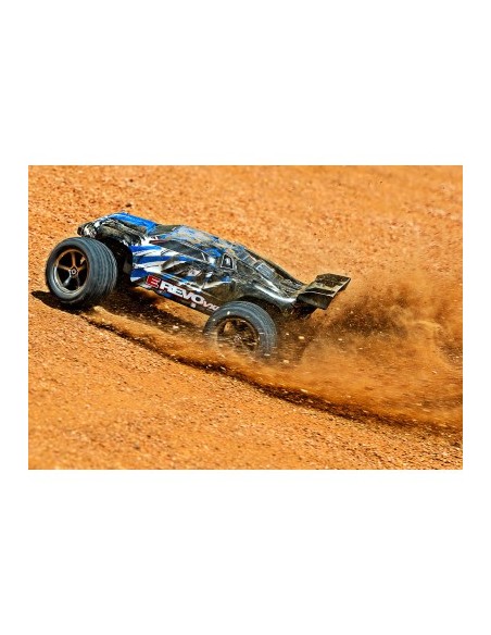 copia de Purple E-Revo® VXL: 1-16-Scale 4WD Brushless Monster Truck with TQi™ Traxxas Link™ Enabled 2.4GHz Radio System & T