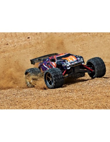 copia de Purple E-Revo® VXL: 1-16-Scale 4WD Brushless Monster Truck with TQi™ Traxxas Link™ Enabled 2.4GHz Radio System & T