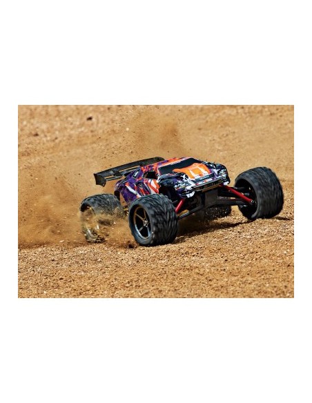 copia de Purple E-Revo® VXL: 1-16-Scale 4WD Brushless Monster Truck with TQi™ Traxxas Link™ Enabled 2.4GHz Radio System & T