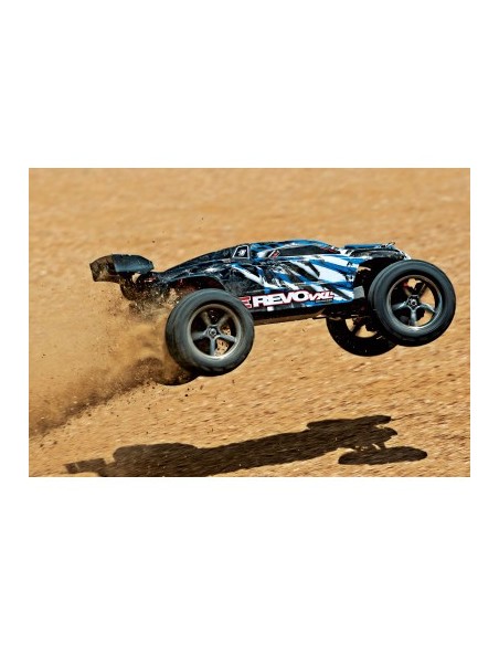 copia de Purple E-Revo® VXL: 1-16-Scale 4WD Brushless Monster Truck with TQi™ Traxxas Link™ Enabled 2.4GHz Radio System & T