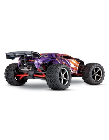 copia de Purple E-Revo® VXL: 1-16-Scale 4WD Brushless Monster Truck with TQi™ Traxxas Link™ Enabled 2.4GHz Radio System & T