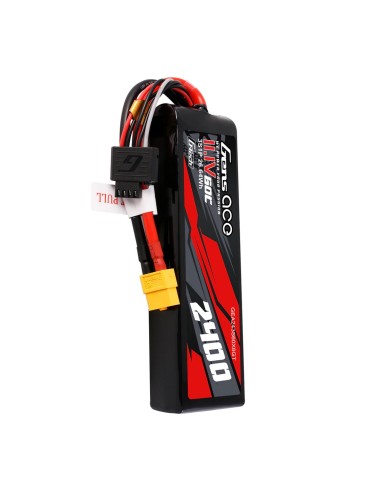 Batería de Lipo Gens ace G-Tech 2400mAh 3S 11.1V 60C con enchufe XT60