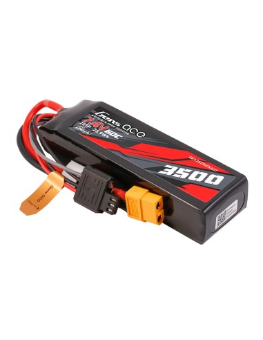 Gens ace G-Tech 3500mAh 2S1P 7.4V 60C Lipo Batería con enchufe XT60