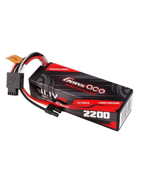 Batería de Gens ace 2200mAh 11.1V 3S1P 35C Lipo con enchufe IEC2
