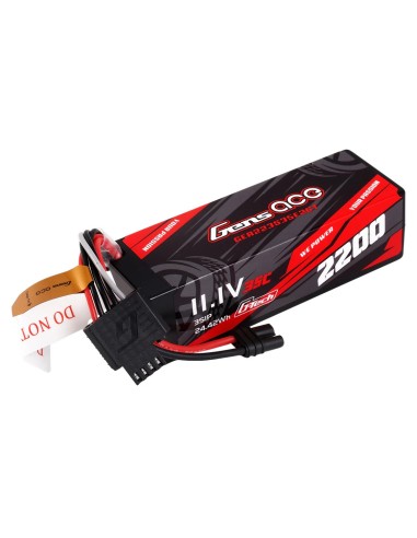 Batería de Gens ace 2200mAh 11.1V 3S1P 35C Lipo con enchufe IEC2