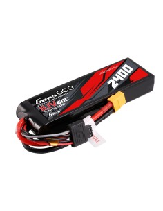 Batería de Lipo Gens ace G-Tech 2400mAh 3S 11.1V 60C con enchufe XT60 2