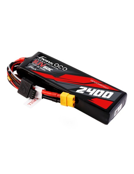 Batería de Lipo Gens ace G-Tech 2400mAh 3S 11.1V 60C con enchufe XT60