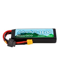 Gens ace G-Tech 3600mAh 4S1P 14.8V 60C Adventure RC coche Lipo Batería
