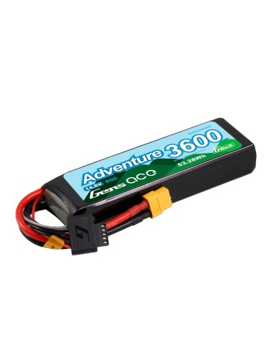 Gens ace G-Tech 3600mAh 4S1P 14.8V 60C Adventure RC coche Lipo Batería